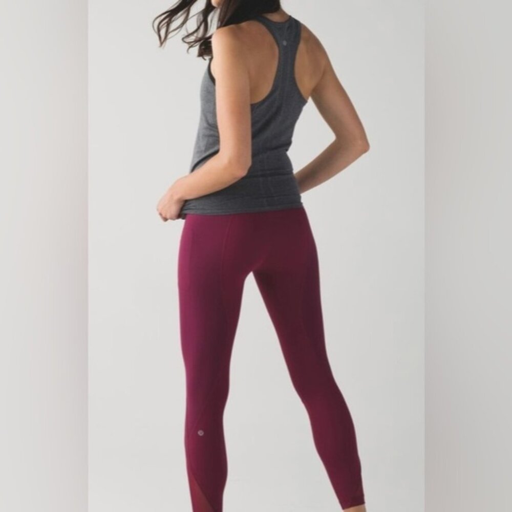 Lululemon Inspire Tight I (Mesh)Dashing Purple size 4